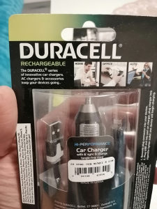 Auto punjač iphone Duracell