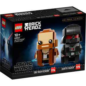 Lego 40547 Obi-Wan Kenobi i Darth Vader BrickHeadz