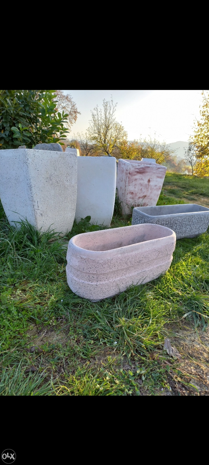 Betonske saksije - Vazne i saksije - OLX.ba