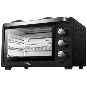 Zilan ZLN0997, Mini pećnica sa grilom, zapremina 28 l, 3200 W, crna